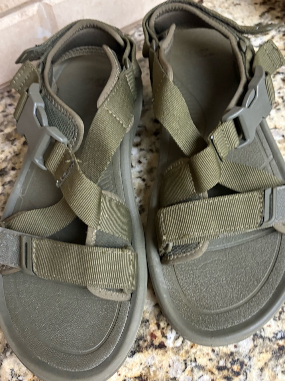 Teva Olive Green Men's Outdoor Sandals